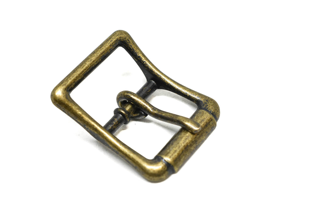 Small Brass Buckle  Connector - Target Trim