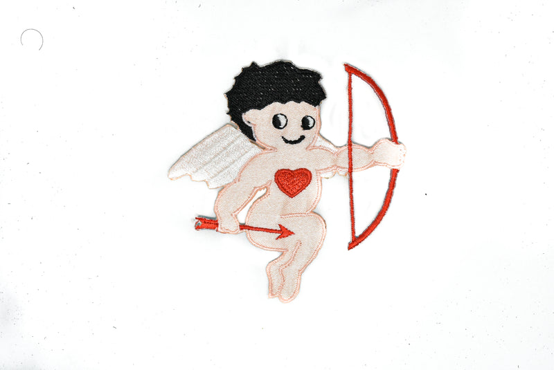 Cupid Iron-on Patch Applique 3.25" x 3.50" - Cupid Patch Applique - Target Trim
