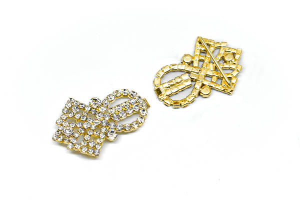 Royal Rhinestone Connector/Buckle