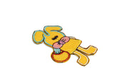 Easter Bunny Iron-on Patches 3.25" x 2.50" | Bunny Patch Applique - Target Trim