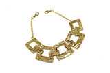 Gold Rectangular Shape Necklace