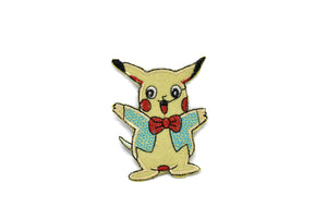 Pikachu Pokemon Iron-On Patch 3" x 2.25"  | Pokemon Patch Applique - Target Trim