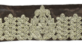 Decorative Brocade Metallic Trim