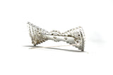 Crystal Rhinestone Triangular Bow Brooch  - Target Trim