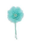 Assorted Organza Flower Piece with Beaded Fringe | Flower | Fringe - Beautiful flower