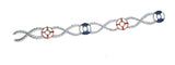 Life Tube Iron-On Applique 8" x 0.50" | Life Tube Patch Applique - Target Trim