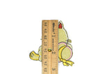 Yellow Kitty w/ Hat Iron-On Patch | Cat Patch Applique - Target Trim
