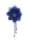 Assorted Organza Flower Piece with Beaded Fringe | Flower | Fringe - Beautiful flower