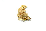 Chic 3-line Braided Rhinestone Connector/Closure-Target Trim