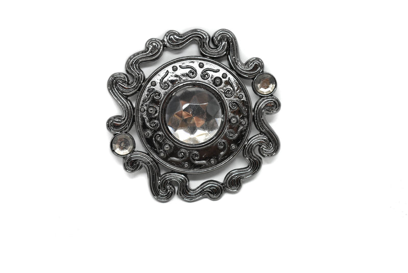Ornate Vintage Belt Buckle Connector - Target Trim