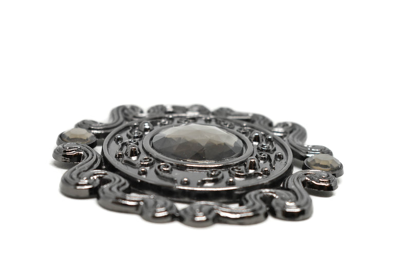 Ornate Vintage Belt Buckle Connector - Target Trim