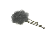 Assorted Organza Flower Piece with Beaded Fringe | Flower | Fringe - Beautiful flower