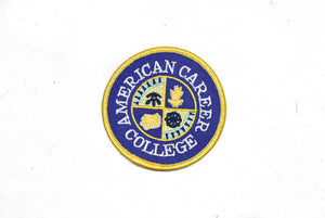 College Patch Applique- Iron-on Patch Applique- 3" - Target Trim