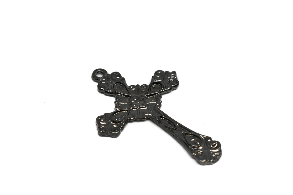 Small Floral Crosses 2.13" x 1.45"  - 1 Piece