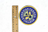 College Patch Applique- Iron-on Patch Applique- 3" - Target Trim