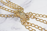 Gold Chain Fancy Dress Appliques