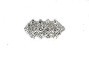 Crystal Rhinestone Brooch Target Trim