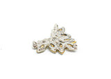 Floral Shape Rhinestone Brooch - Target Trim