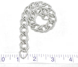 Double Layer Silver Aluminum Chain Trim | Target Trim