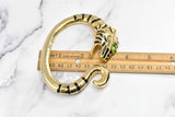 Shiny Gold Lion Buckle