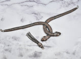 Rhinestone Snake Applique Connector - 1 Piece