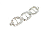 Rhinestone 3-Chain Link Connector  - target Trim