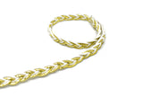 Metallic Non-Elastic Braided Gimp 1/4" - by the yard