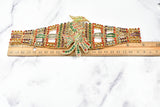 Multi-Color Bird Buckle Appliques 8 3/4" x 3 1/4" - 1 Piece