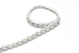 Metallic Non-Elastic Braided Gimp 1/4" - by the yard