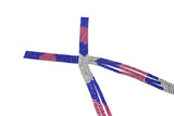 Tri-Color Rhinestone Applique 19.50" | Patch Applique - Target Trim