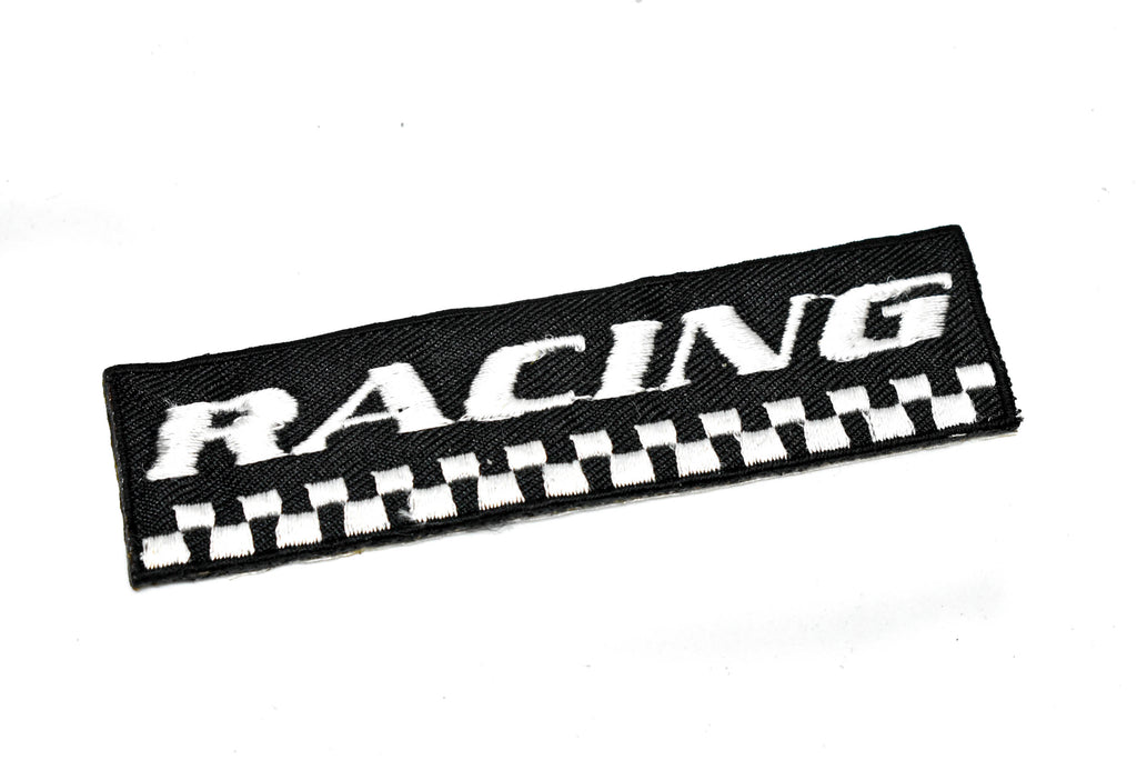 Racing Iron-On Patch 3.75" x 1" | Racing Patch Applique