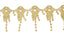 Metallic Gold Embroidered Trim 1