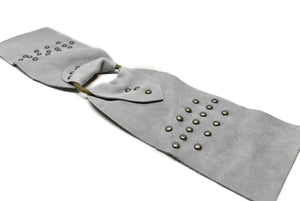 Studded Suede Belt Buckle Connector - Target Trim