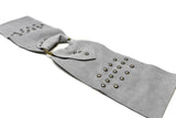 Studded Suede Belt Buckle Connector - Target Trim