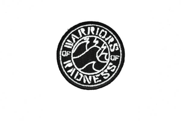 2" Warriors of Radness Embroidered Iron-On Patch