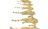 Metallic Gold Embroidered Trim 1" - 1 Yard