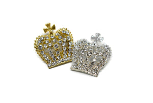 Crown Rhinestone Brooch - Target Trim