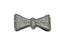 Gunmetal Rhinestone Bow