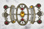 Jeweled Bronze Buckle 8 1/2