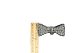 Gunmetal Rhinestone Bow - Target Trim