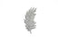 Feather Rhinestone Brooch 3.50
