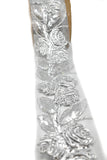 Metallic Rose Organza Trim 1" - 1 Yard