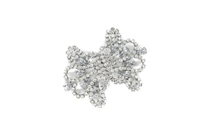 Silver Rhinestone Connector - Closure - Target Trim