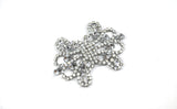 Silver Rhinestone Connector - Closure - Target Trim