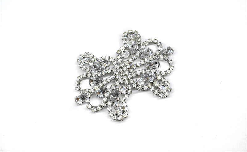 Crown Shaped Rhinestone Connector - Target Trim