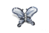 Rhinestone Butterfly Brooch with Beads  Target Trim