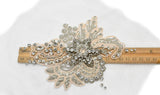 Floral Pink Organza Applique | Flower Patch Applique - Target Trim