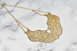 Butterfly Design Gold Necklace