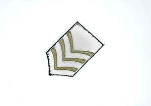 Iron-on Sergeant Army Embroidery Patch Applique 2" x 3" - Target Trim