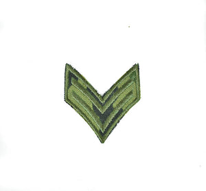 Military Iron-on Embroidery Patch - 2"x 2"  | Military Patch Applique - Target Trim